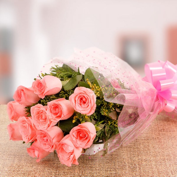 Pink Rose Bunch